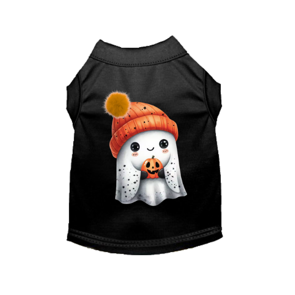 Pup-O-Lantern Cozy Ghost Dog T-Shirt