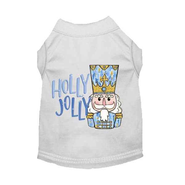 Holly Jolly Nutcracker Dog T-Shirt