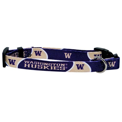 NCAA Washington Huskies Dog Collar by Hunter