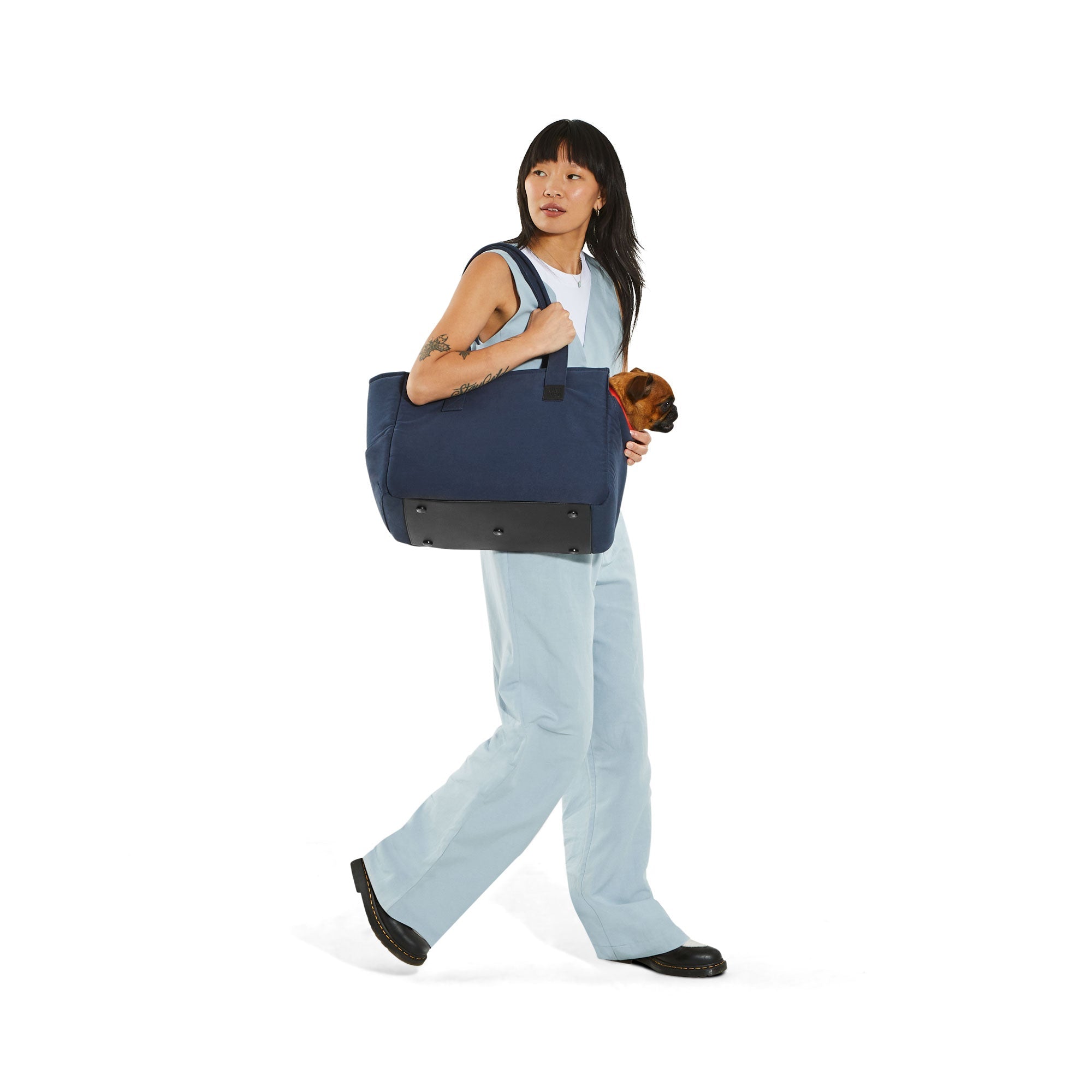 Weekend Dog Tote - Navy