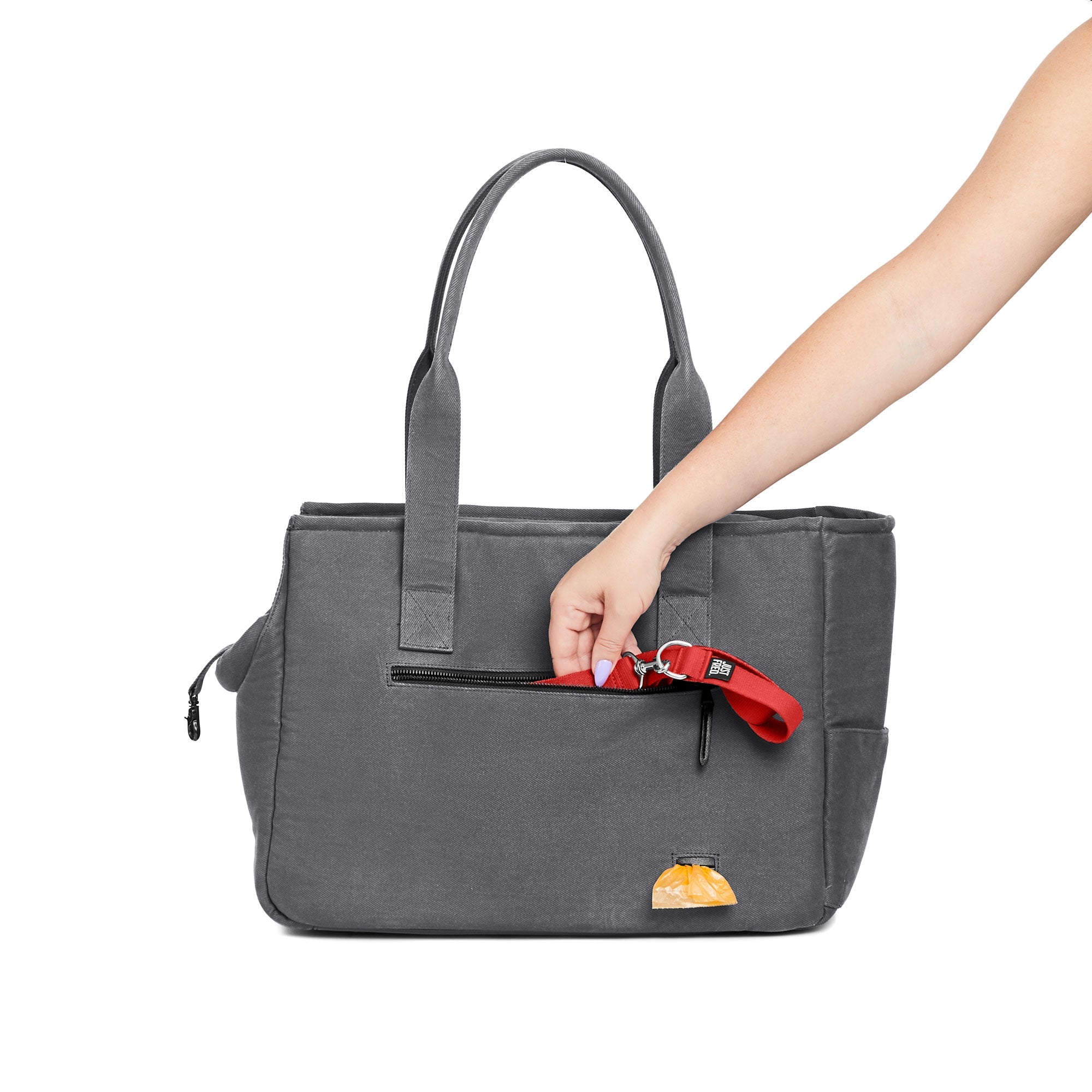 WEEKEND DOG TOTE - GREY