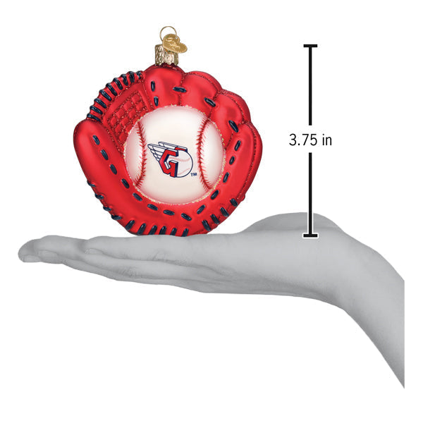 Old World Christmas: Guardians Baseball Mitt Christmas Ornament