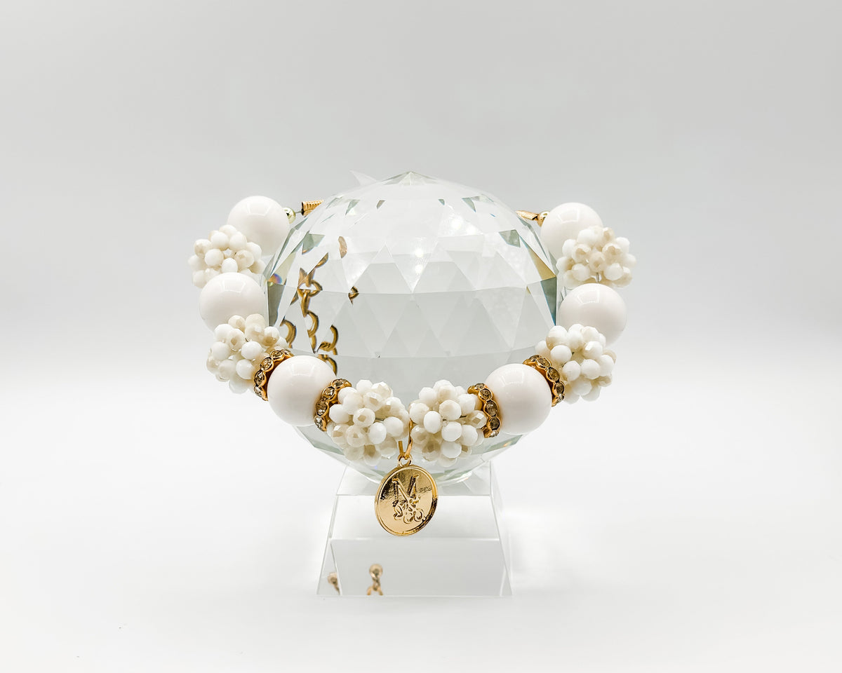 Necklace: Pearl Crystals (Royal Birthday Collection)