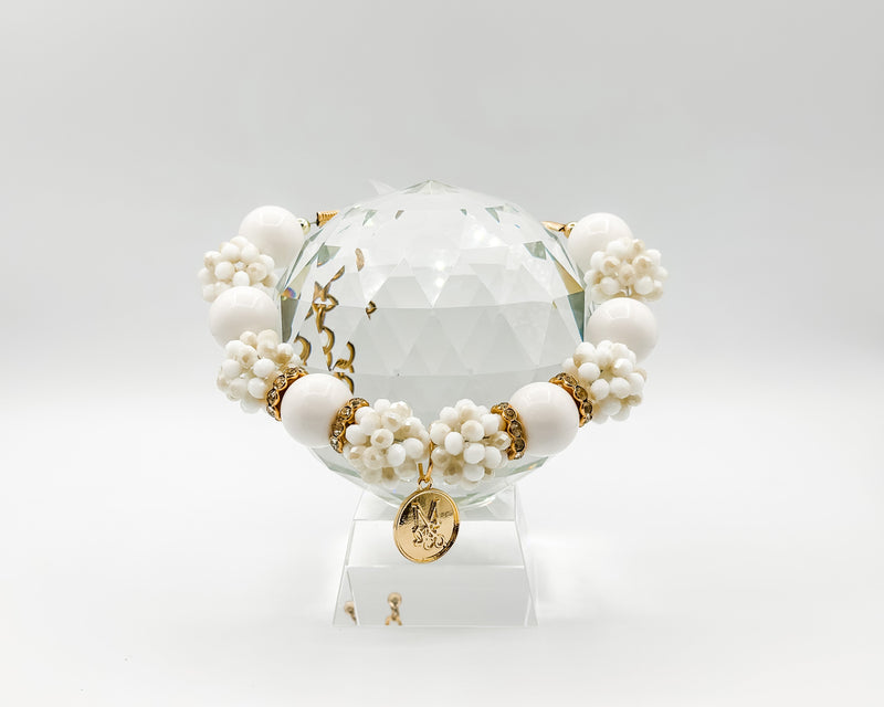 Necklace: Pearl Crystals (Royal Birthday Collection)