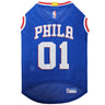 Philadelphia 76ers Mesh Basketball Jersey by Pets First