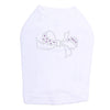 Bow (Purple & Silver) - Dog Tank