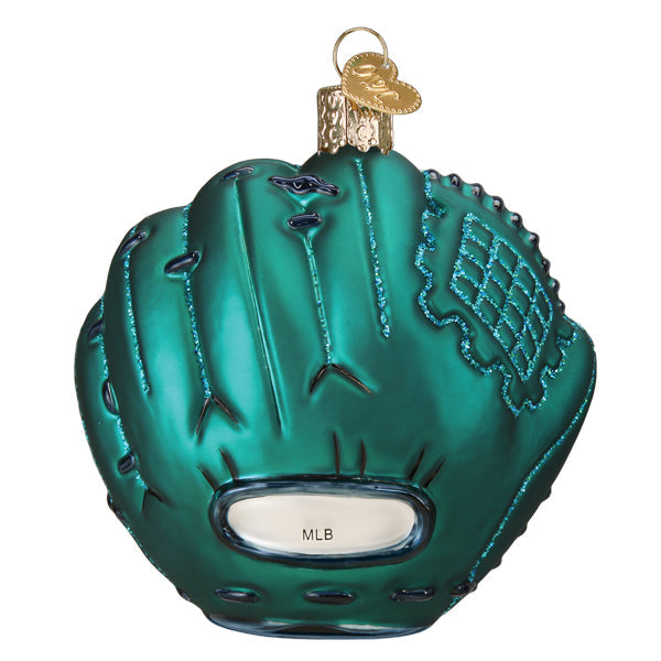 Old World Christmas: Mariners Baseball Mitt Christmas Ornament