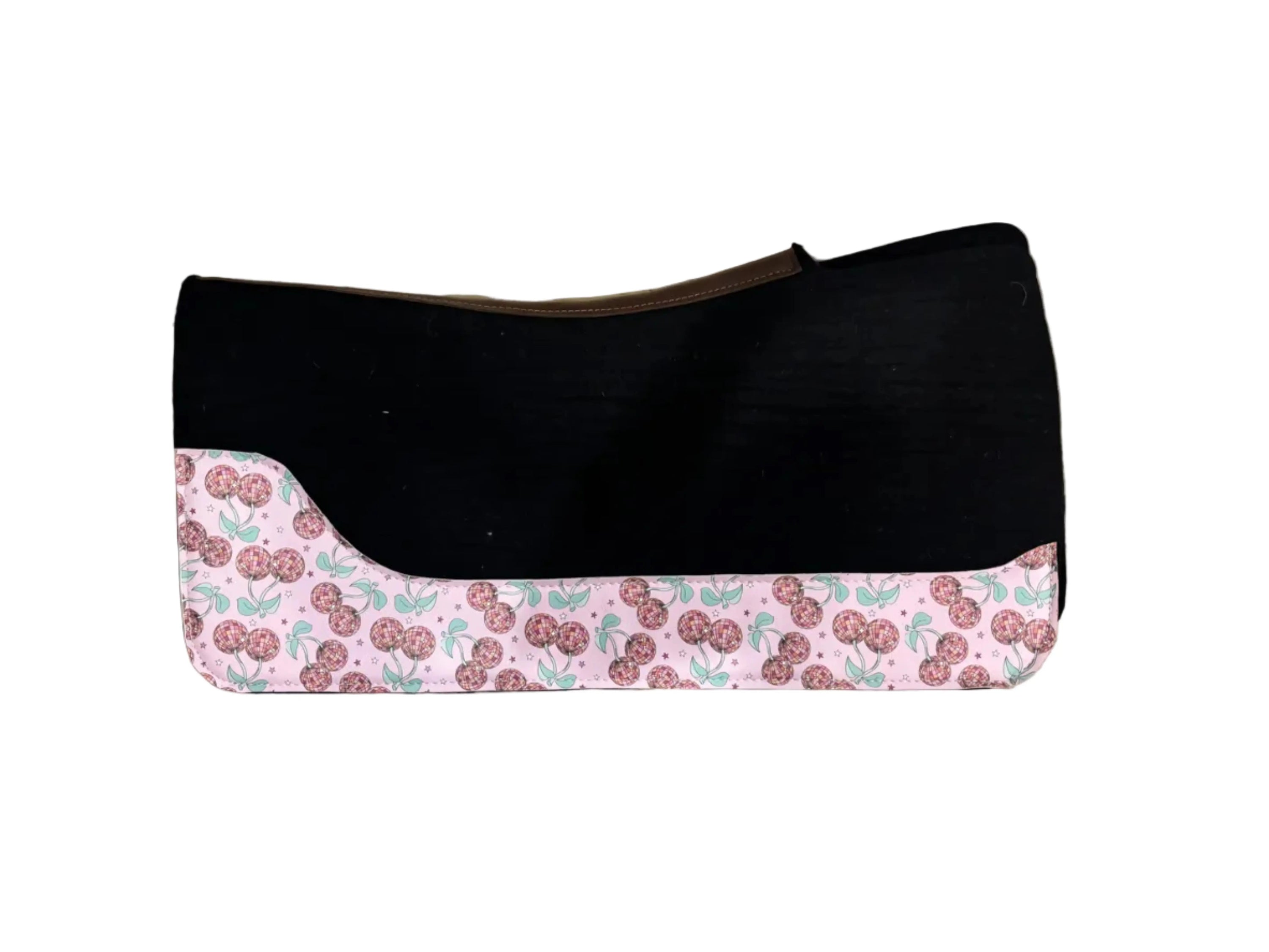 Cherry Groove Wool Saddle Pad | HT Animal Supply