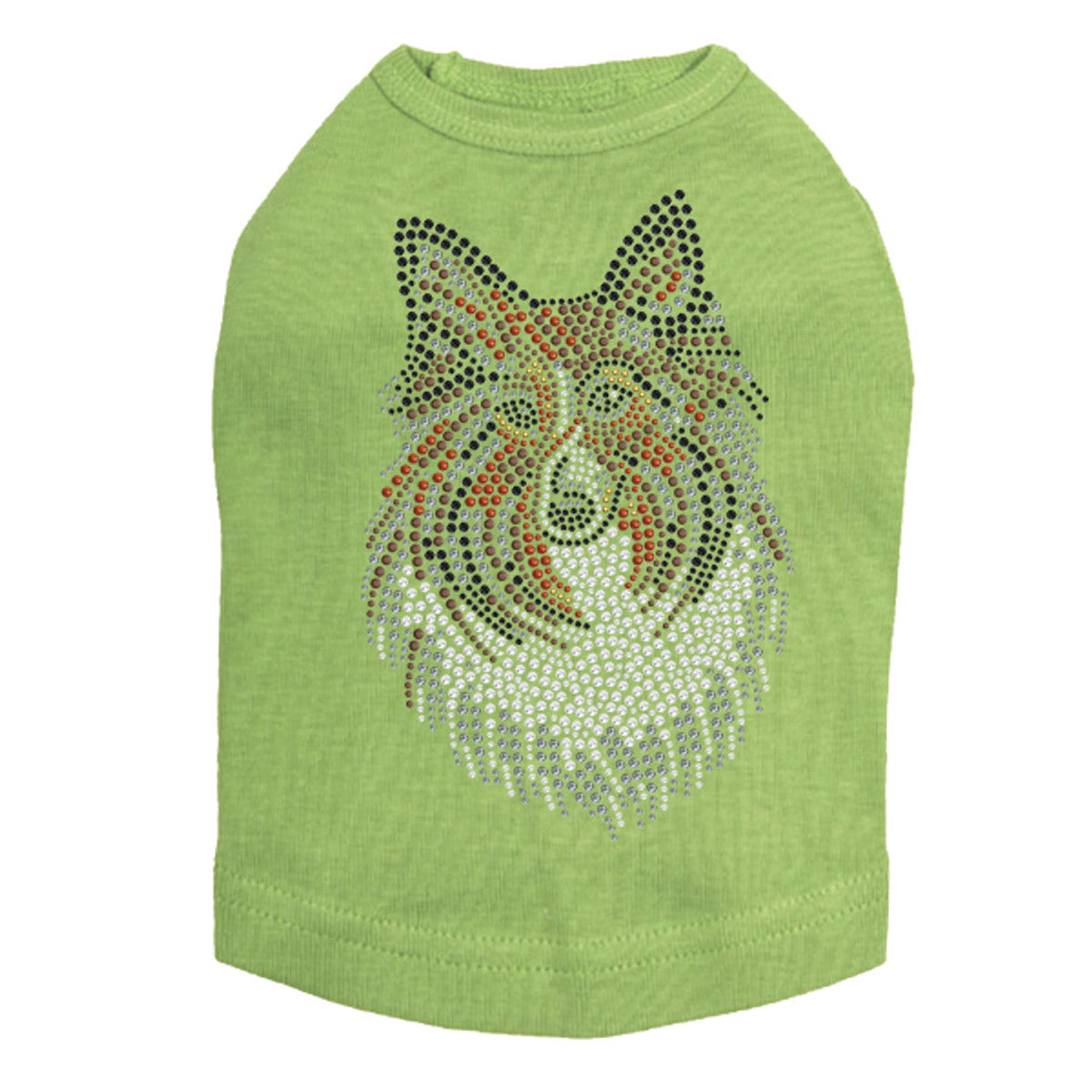 Sheltie Face - Dog Tank
