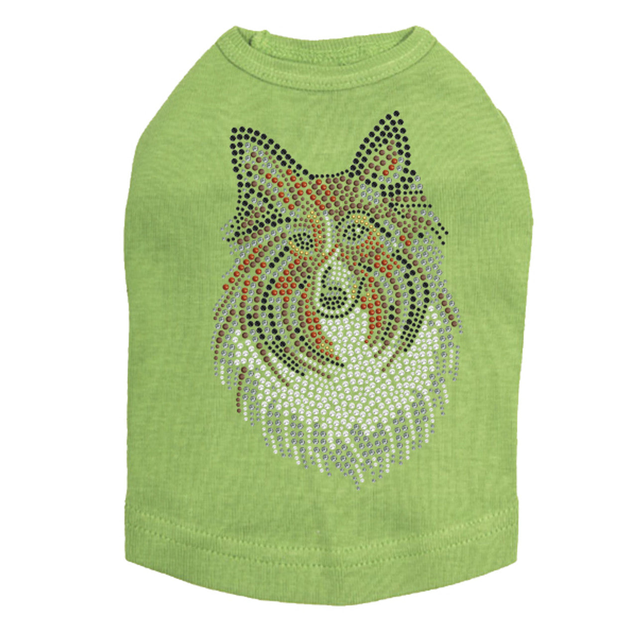 Sheltie Face (Tri Color) - Dog Tank