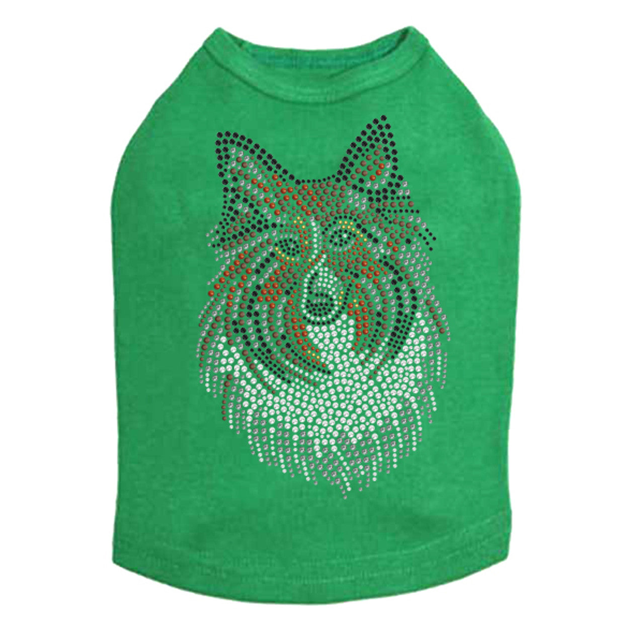 Sheltie Face (Tri Color) - Dog Tank