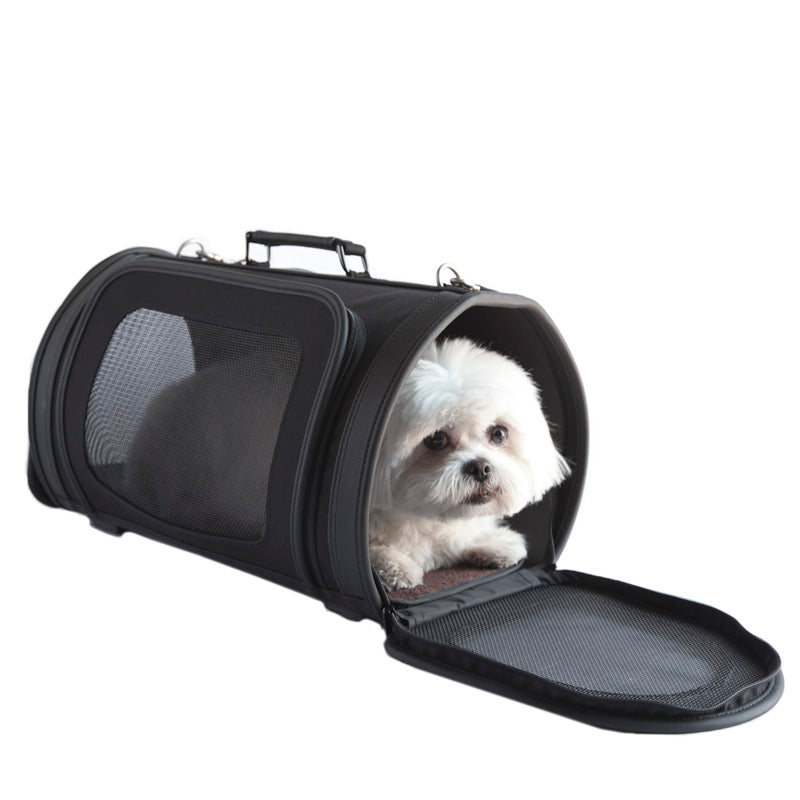 Kelle Black Pet Carrier