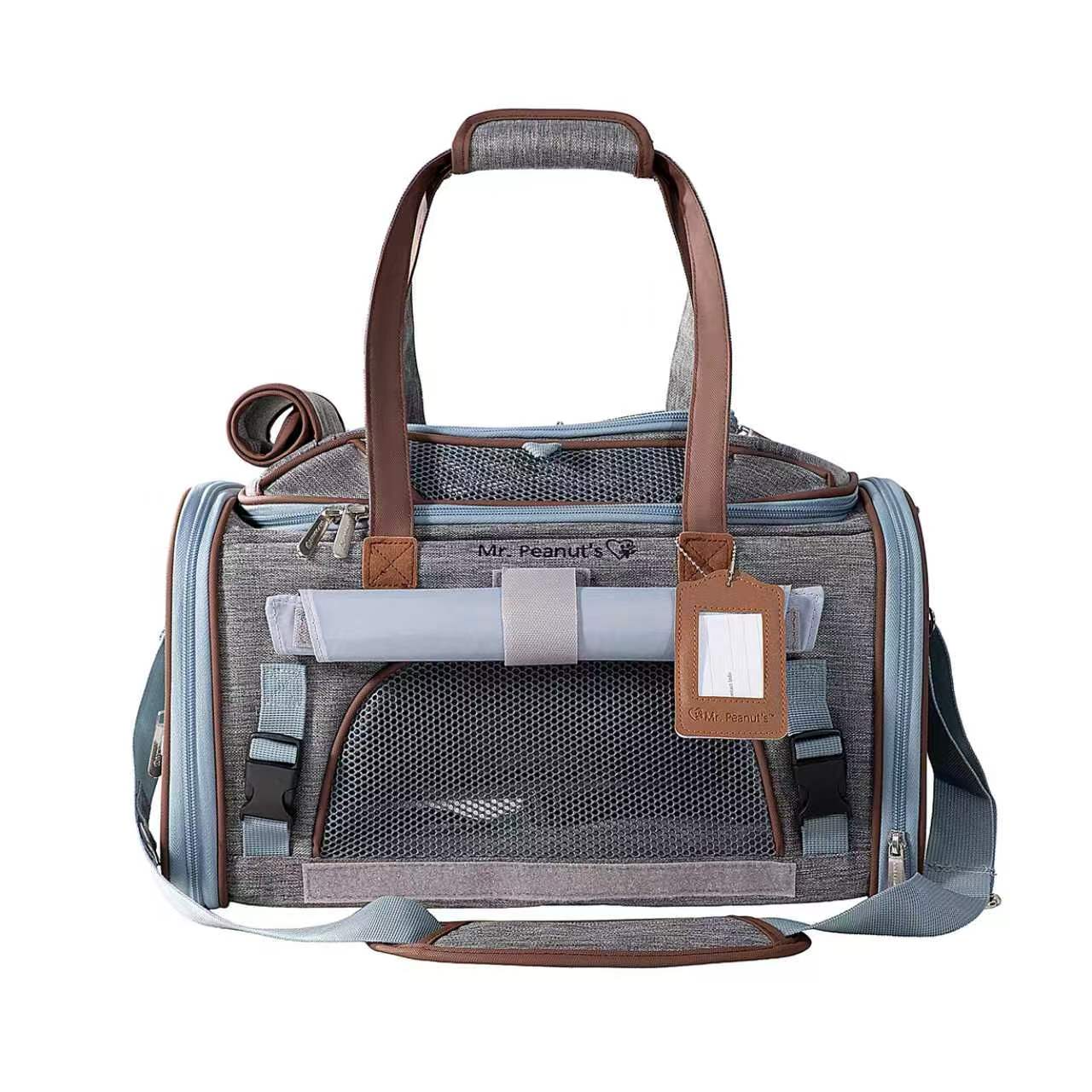 Mr. Peanuts Gold Series Standard Size Airline Compliant Expandable Pet Carrier