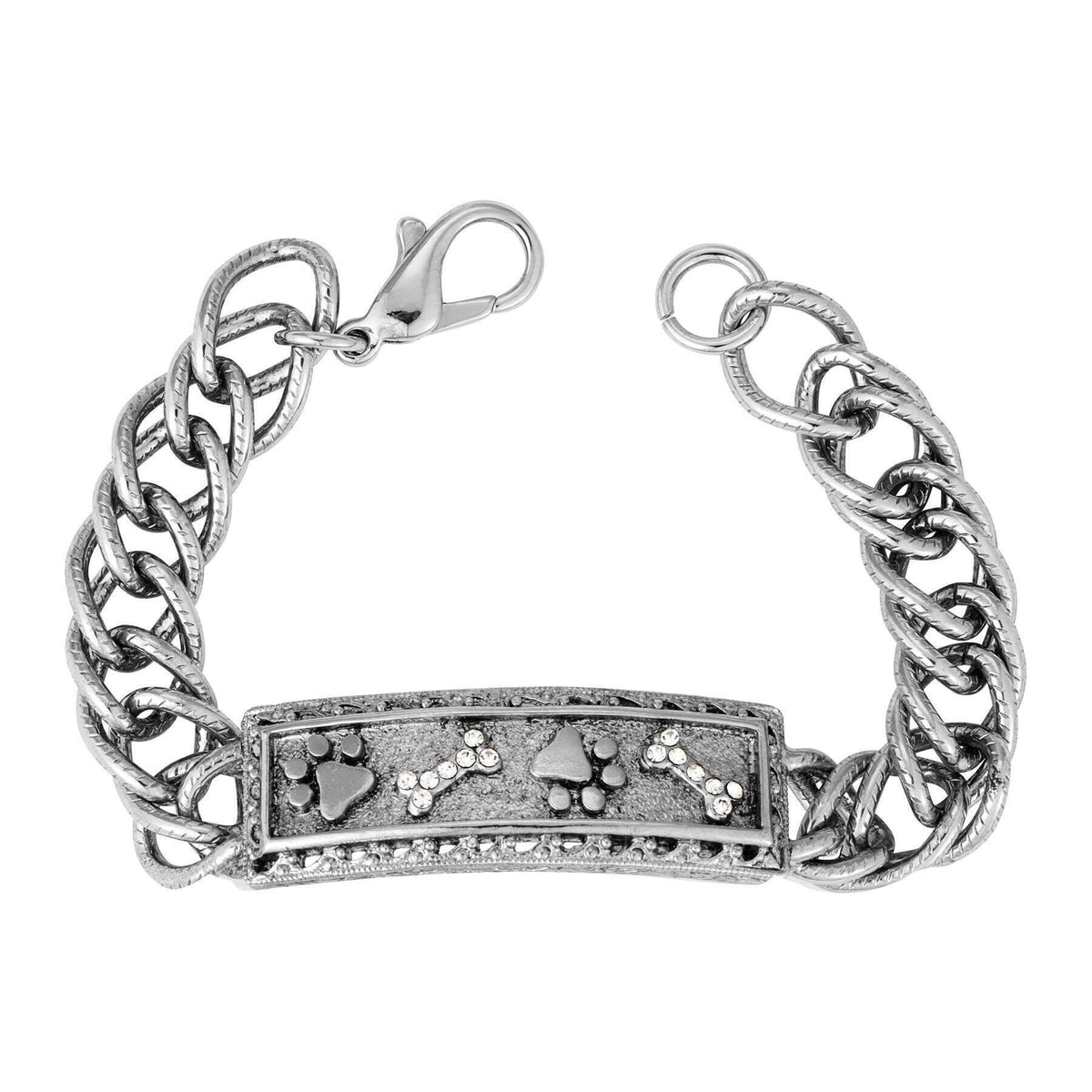 1928 Jewelry Paws And Bones Link Bracelet