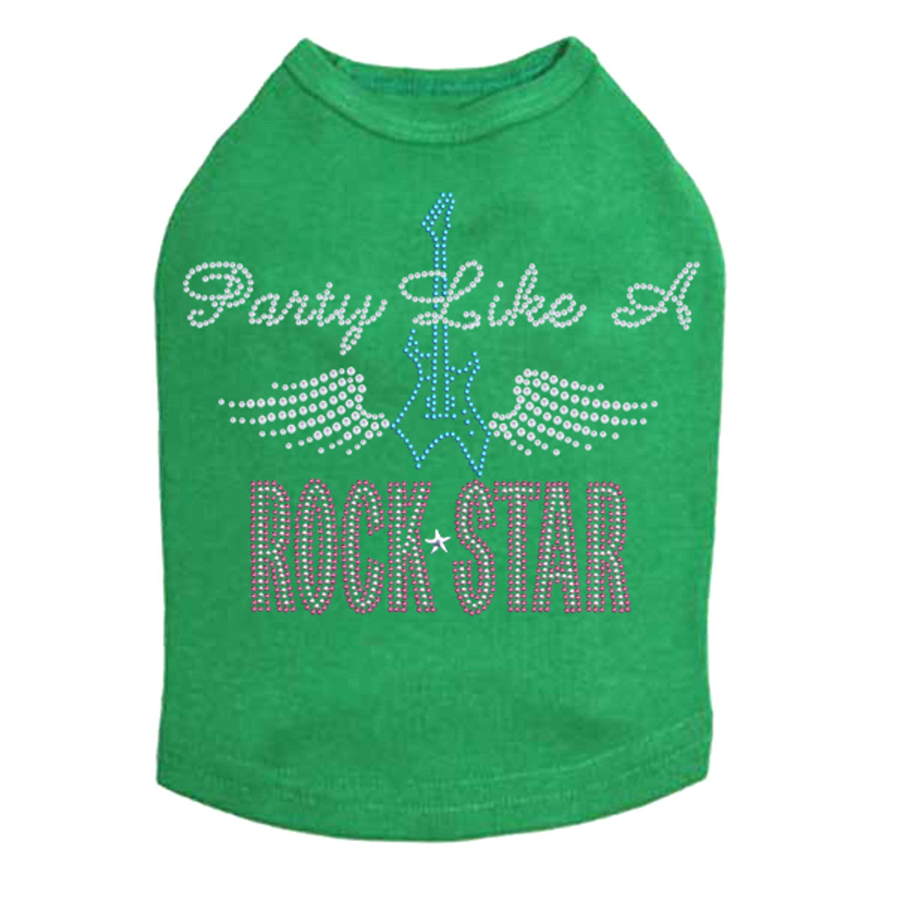 Party Like a Rock Star - Dog Tank