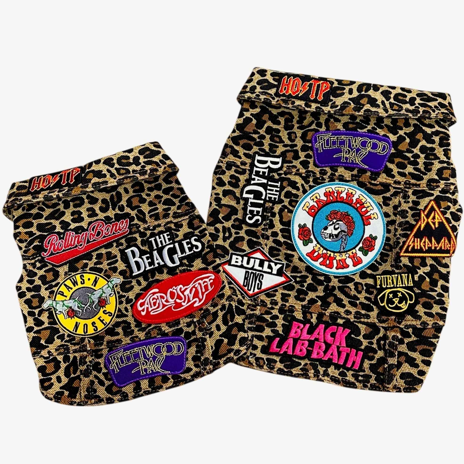 Heads or Tails Pup Ruff & Roll Animal Print Dog Vest