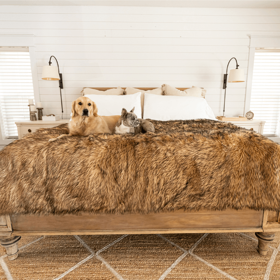 PupProtector Waterproof Throw Blanket Sable Tan