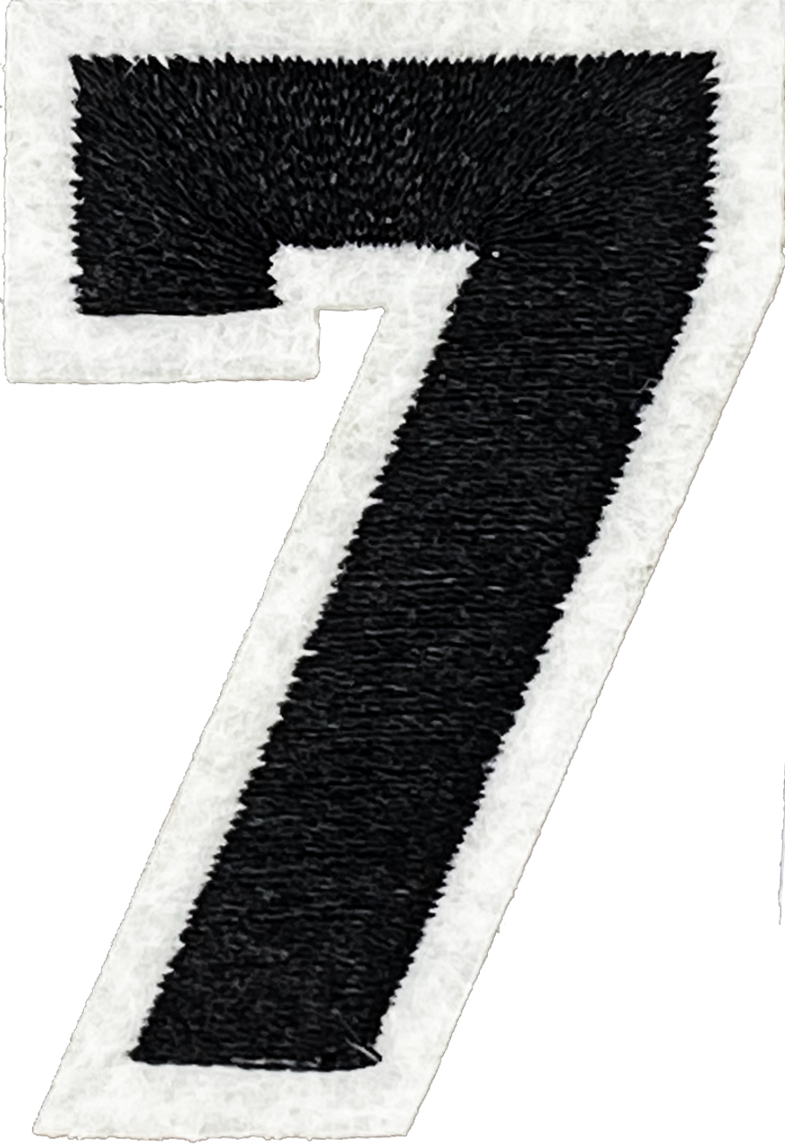 Black 7 Patch