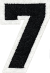 Black 7 Patch