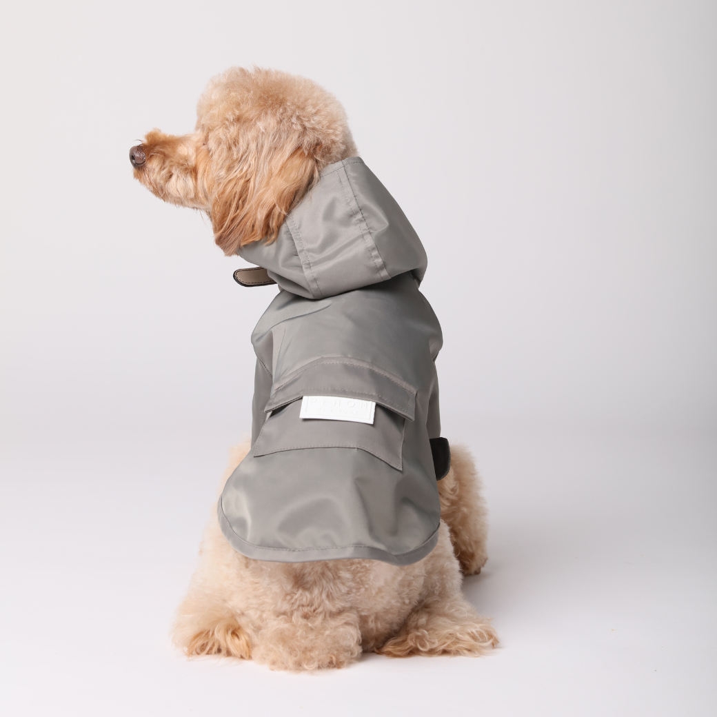 Bowery Raincoat-Gray