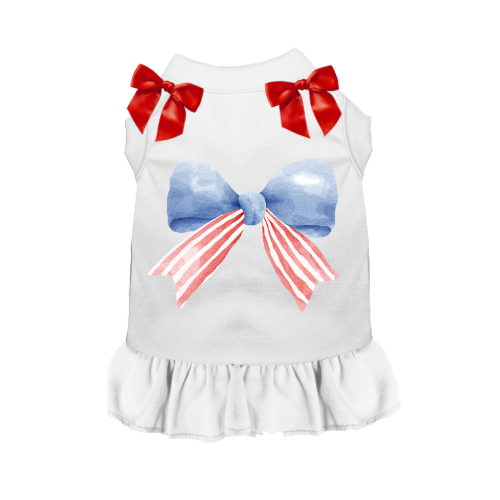 Bark 5th Ave., LLC All-American Sweetheart Red pet supplies