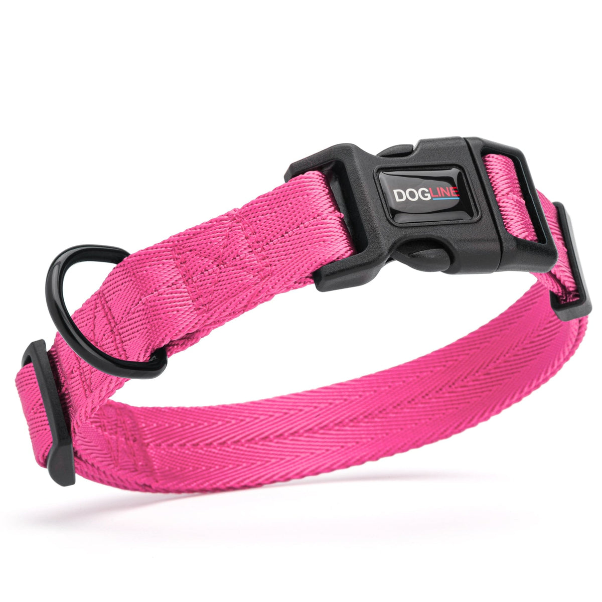 Dogline Nylon Flat Dog Collar