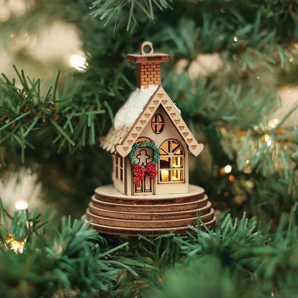Old World Christmas: Elf Cottage (Illuminated)