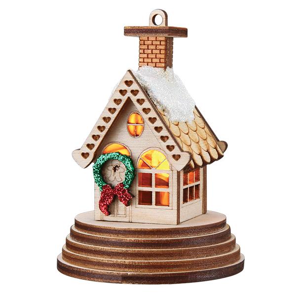 Old World Christmas: Elf Cottage (Illuminated)