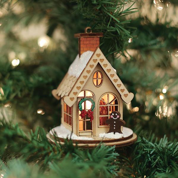 Old World Christmas: Gingerbread Cottage Christmas Ornament