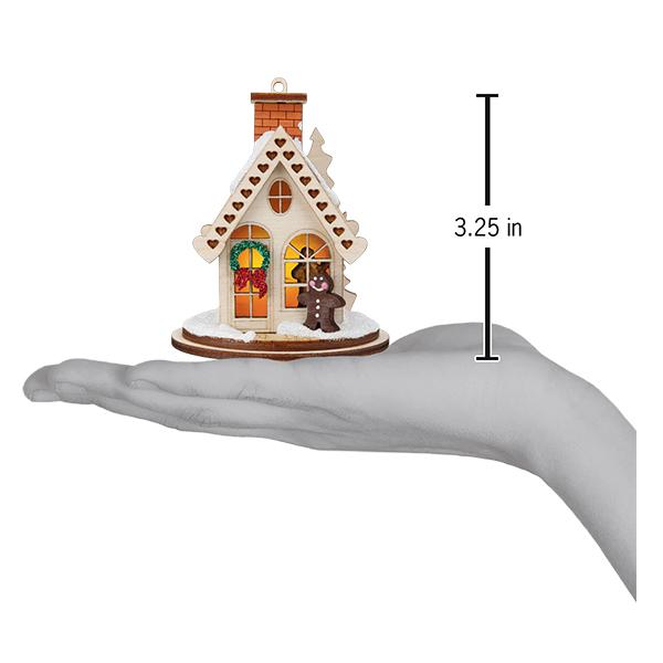 Old World Christmas: Gingerbread Cottage Christmas Ornament