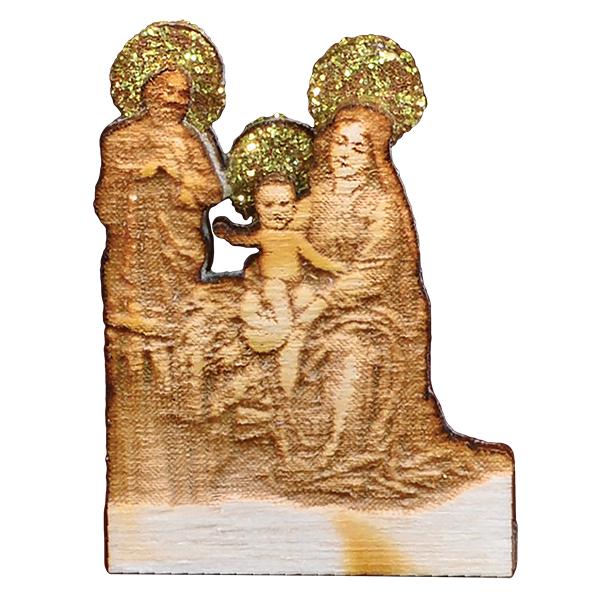 Old World Christmas: Nativity Chapel Christmas Ornament