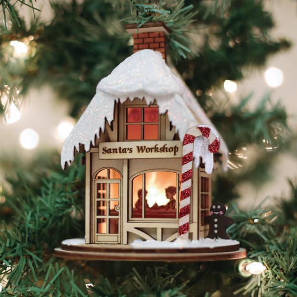 Santas Workshop Ornament