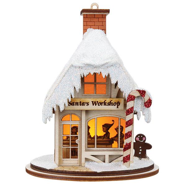 Santas Workshop Ornament
