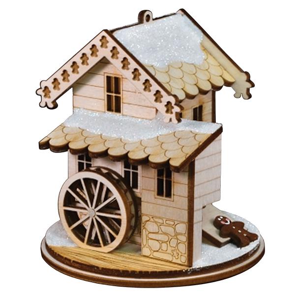 Old World Christmas: Ginger Man Grist Mill Christmas Ornament