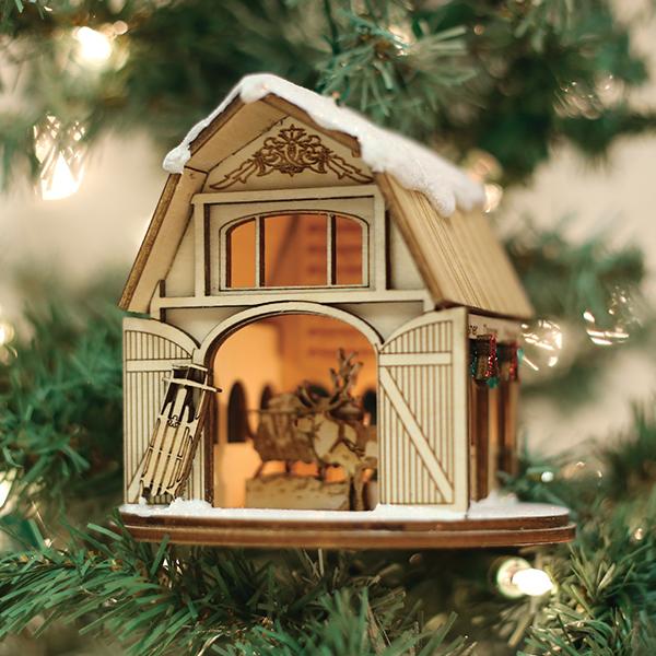 Santas Reindeer Barn