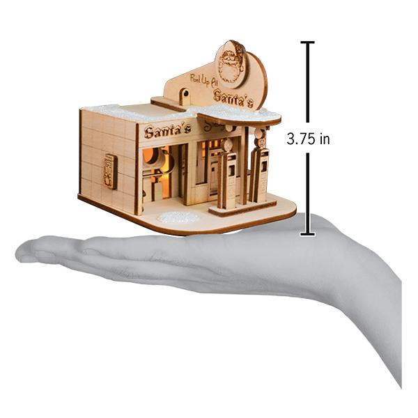 Santas Sleigh Station Ornament