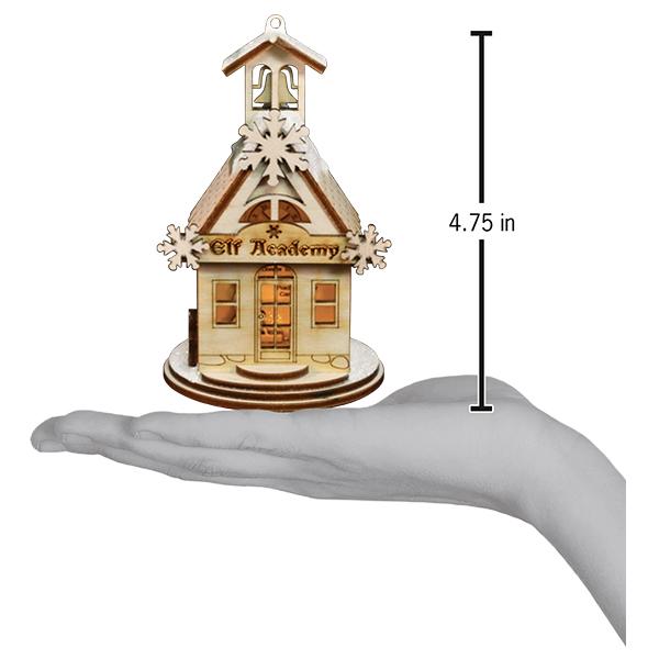 Old World Christmas: Elf Academy Schoolhouse