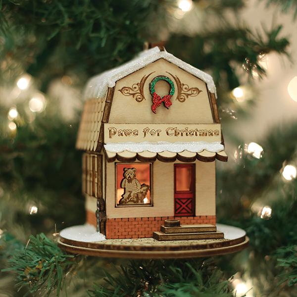 Old World Christmas: Paws for Christmas Pet Shop