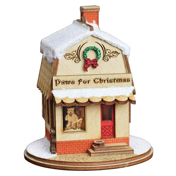 Old World Christmas: Paws for Christmas Pet Shop