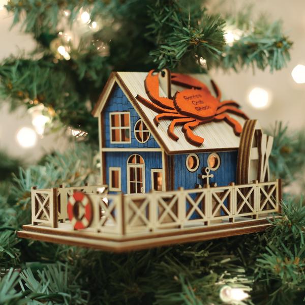 Crab Shack Ornament