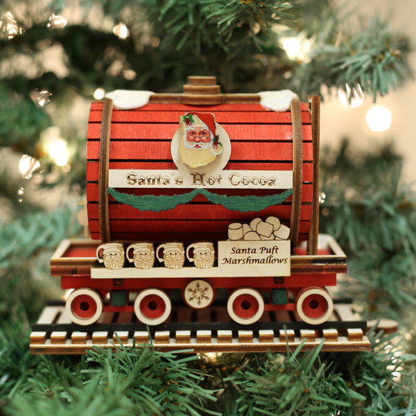 Santas Hot Cocoa Tanker Ornament