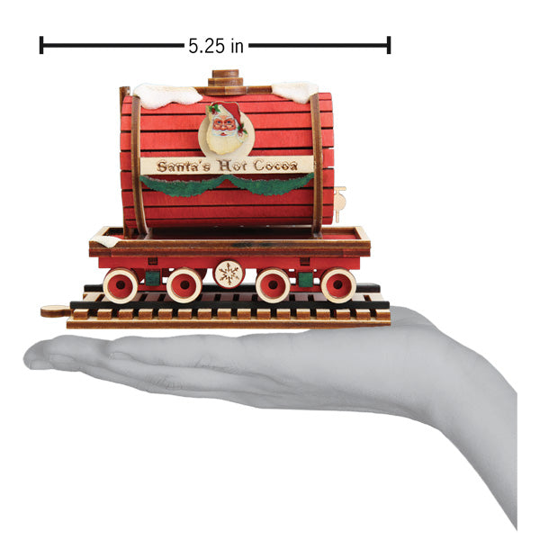 Santas Hot Cocoa Tanker Ornament