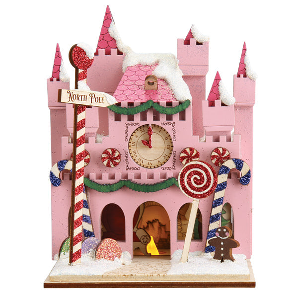 Santas Magic Castle Ornament