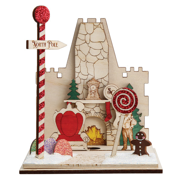 Santas Magic Castle Ornament