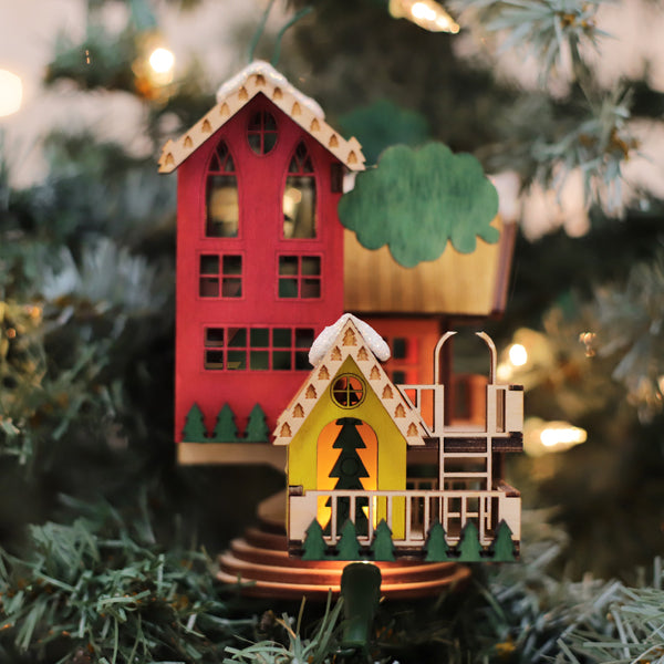 Christmas Tree House Ornament - HT Animal Supply