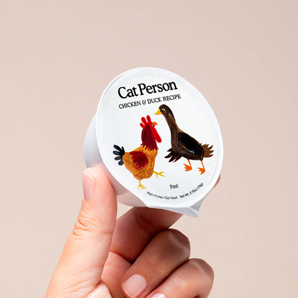 Cat Person Cat Pate Chicken & Duck 2.75oz