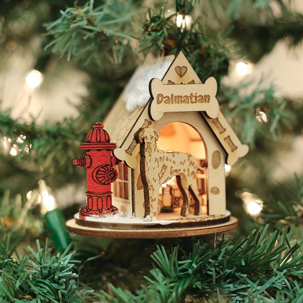 Old World Christmas: Dalmatian Christmas Ornament
