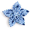 Gingham Whales Flower