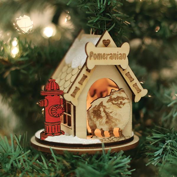 Pomeranian Ornament