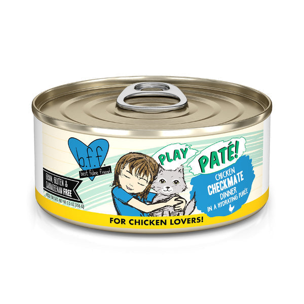 BFF Play Pat Adult Checkmate Chicken Wet Cat Food (5.5oz)